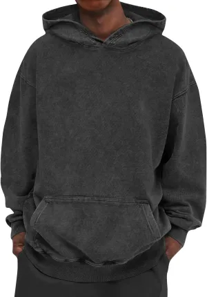 Mens Hoodie Outerwear Running Fall Long Sleeve Lightweight Drawstring Pullover Fashion Comfy Hood Hoodies