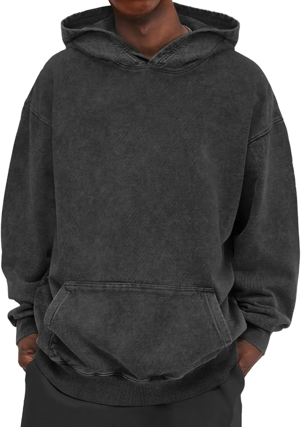 Mens Hoodie Outerwear Running Fall Long Sleeve Lightweight Drawstring Pullover Fashion Comfy Hood Hoodies