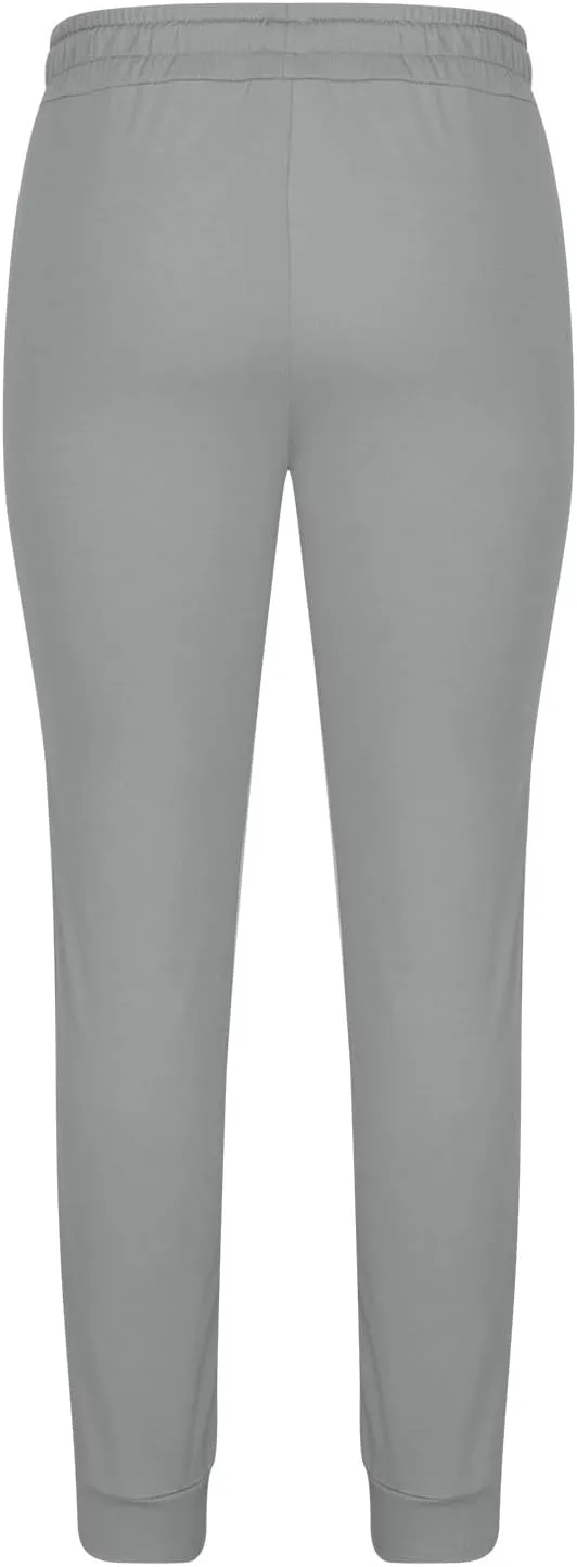 Mens Slim Fit Pants Stretch Cotton Casual Pants Classic Fit Drawstring Workout Sweatpants Elastic Waist Long Pants