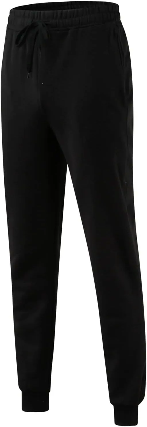 Mens Sweatpants Athletic Cargo Pants for Men Relaxed Fit Multiple Pockets Outdoor Straight Trouser Baggy Big and Tall
