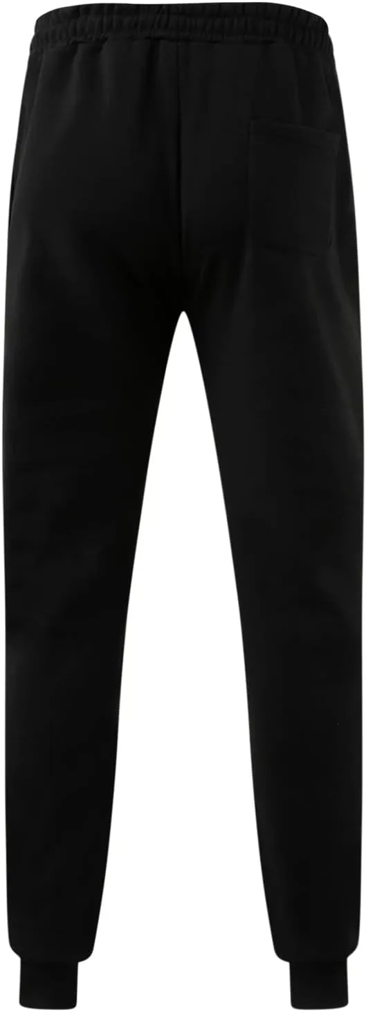 Mens Sweatpants Athletic Cargo Pants for Men Relaxed Fit Multiple Pockets Outdoor Straight Trouser Baggy Big and Tall