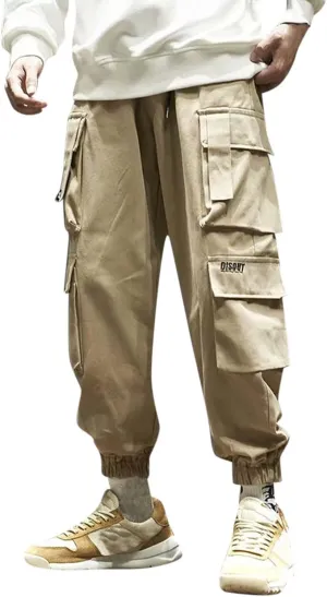 Mens Sweatpants Open Bottom Linen Jeans Baggy Shorts Outfits Smarty Thermal Casual with Pockets Yoga Sport Resort