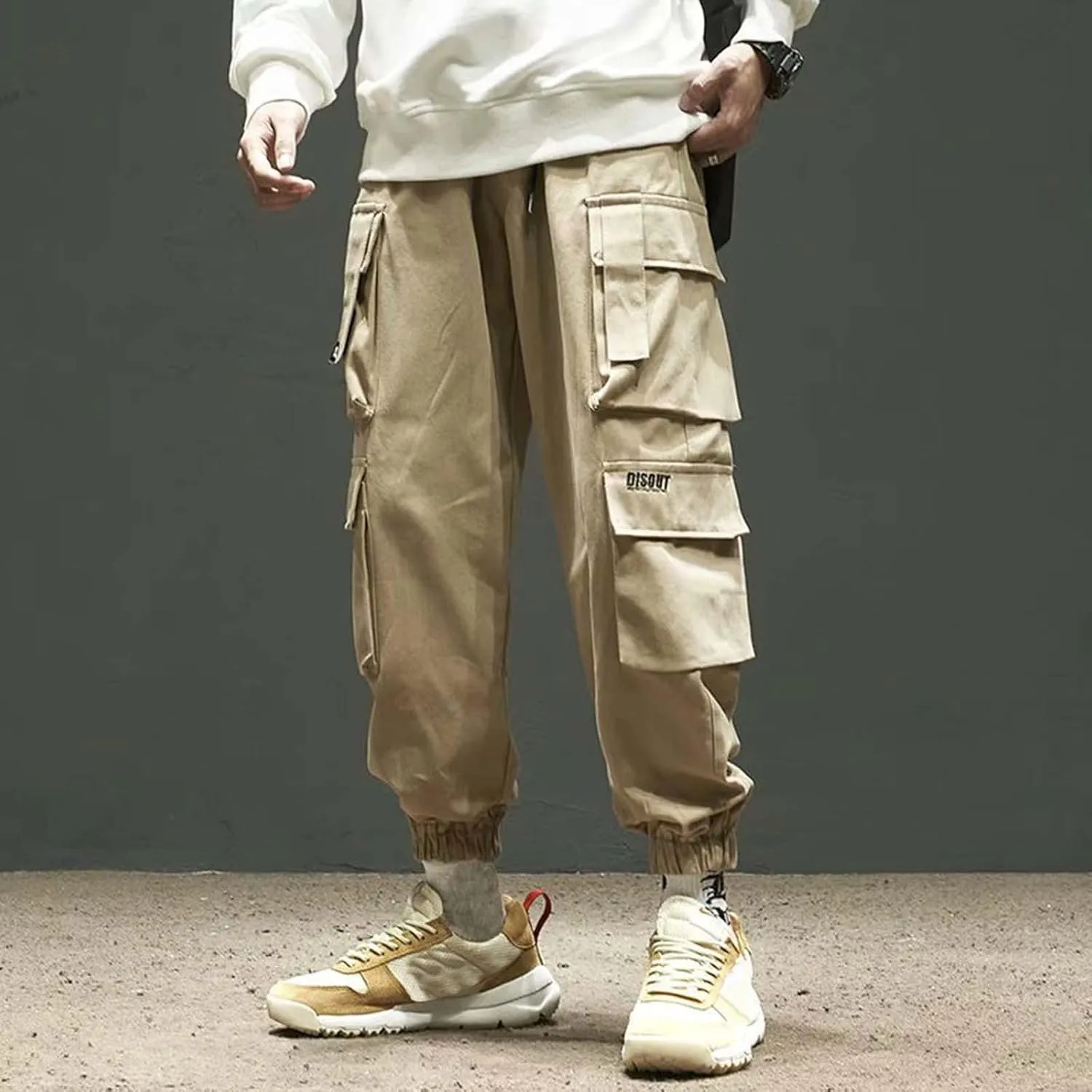 Mens Sweatpants Open Bottom Linen Jeans Baggy Shorts Outfits Smarty Thermal Casual with Pockets Yoga Sport Resort