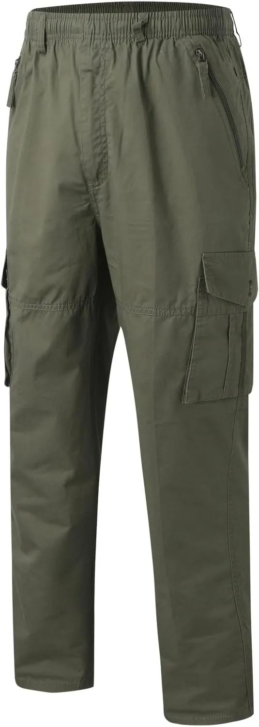 Mens Sweatpants with Pockets Big and Tall Heavyweight Cargo Pants Men's Slim Jogger Pants Tapered Athletic Sweatpants