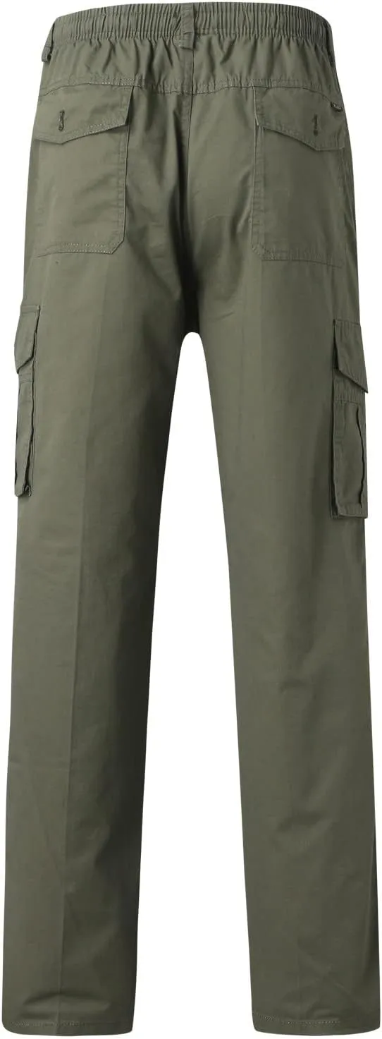 Mens Sweatpants with Pockets Big and Tall Heavyweight Cargo Pants Men's Slim Jogger Pants Tapered Athletic Sweatpants