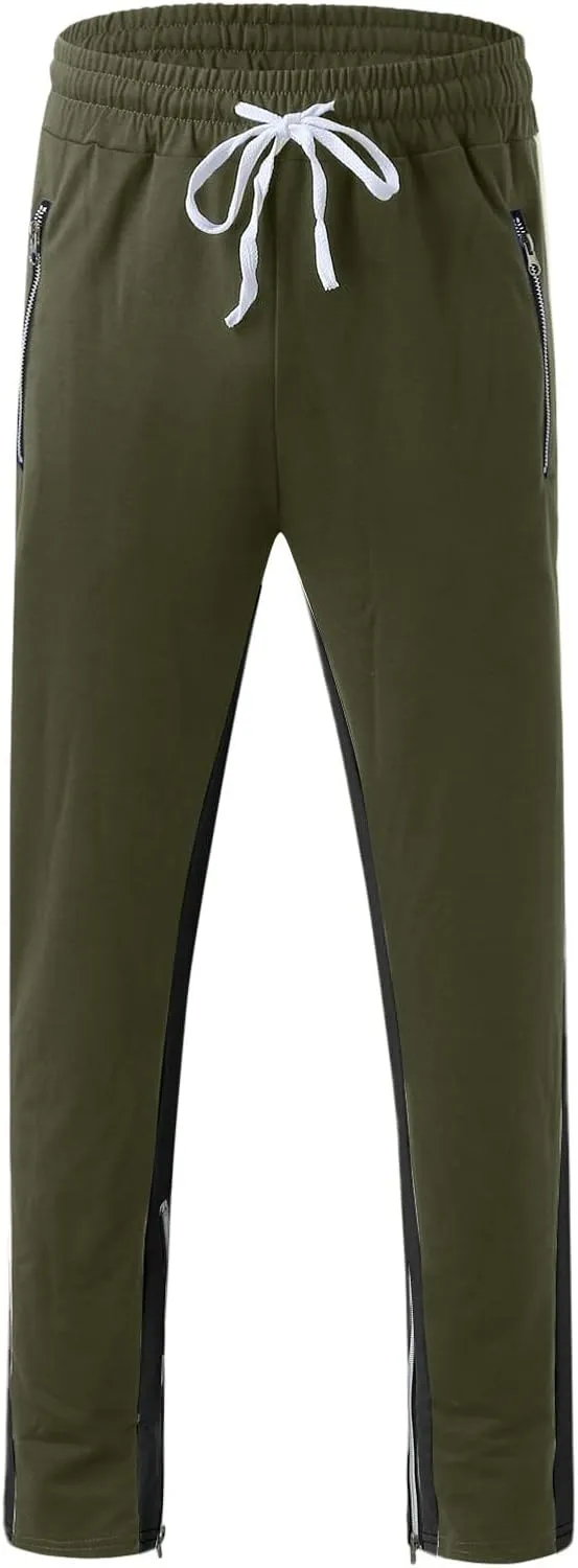 Mens Workout Cargo Sweatpants Joggers Sports Pants Cotton Cargo Pants Sweatpant Trousers Mens Long Pants Men's Jogger