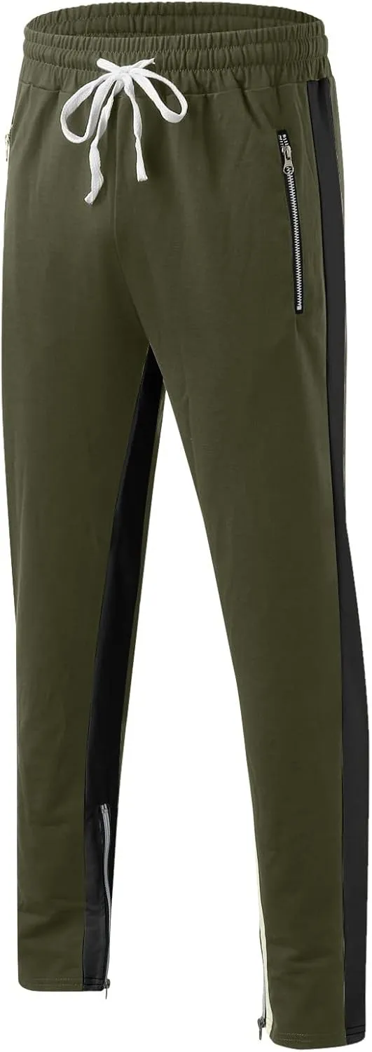 Mens Workout Cargo Sweatpants Joggers Sports Pants Cotton Cargo Pants Sweatpant Trousers Mens Long Pants Men's Jogger