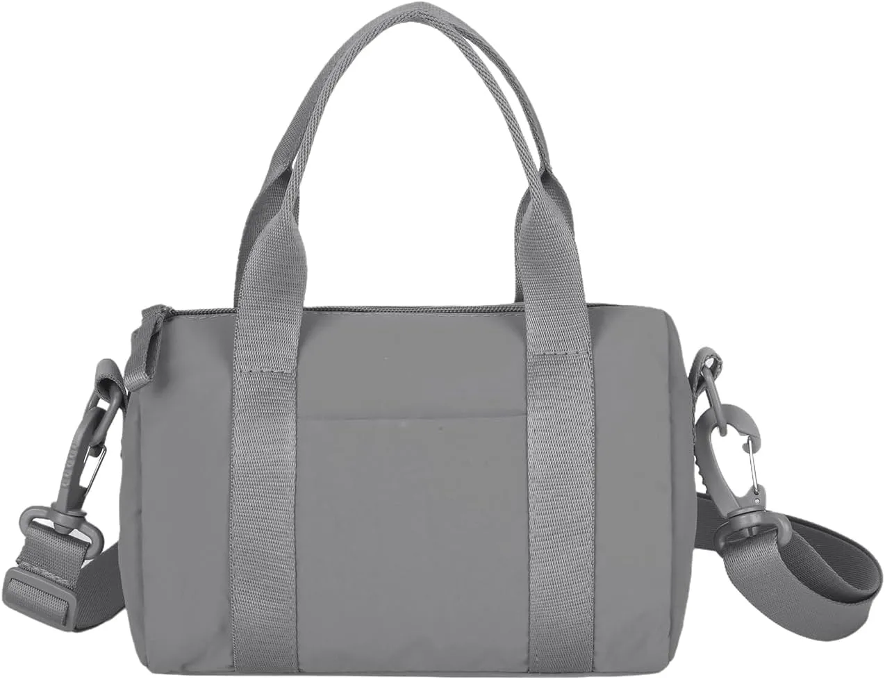 Mini Gym Bag for Women Small Sling Bag for Cute Travel Duffle Bags Workout Sport Crossbody Bag Personal Item Bags Grey