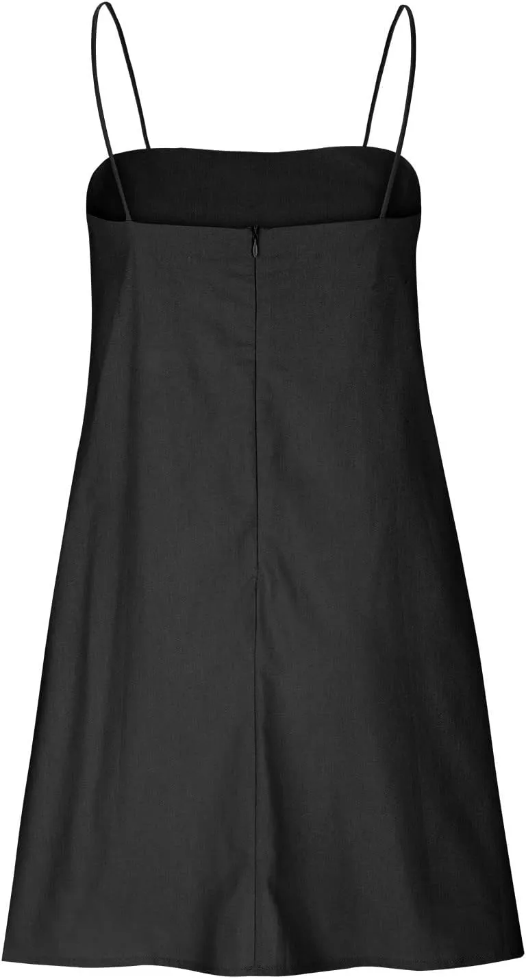 NaRHbrg Womens Spaghetti Strap Mini Dress Casual Loose Slip Sundress Sleeveless Summer Beach Dresses Lightweight Tunic