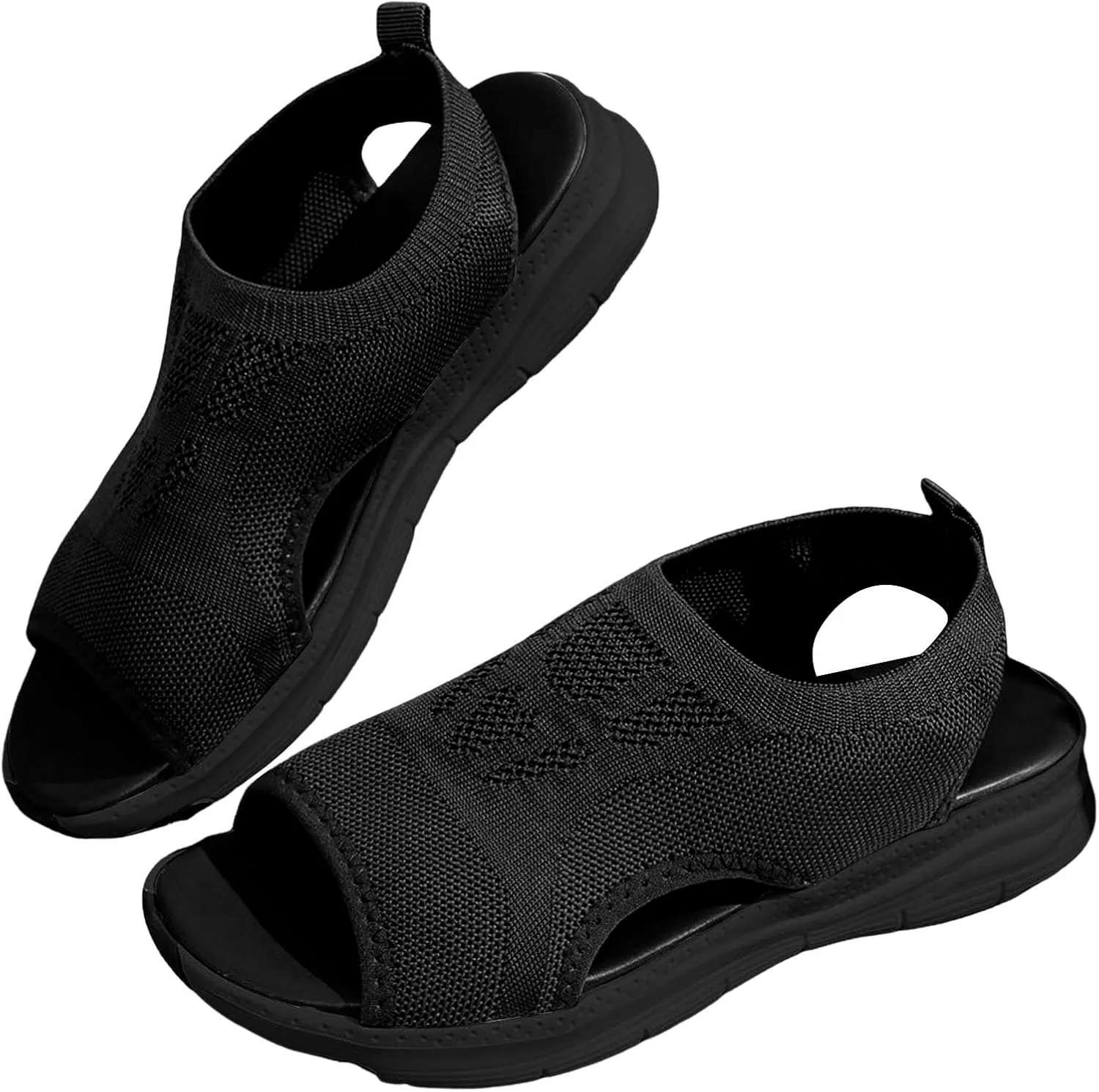 Orthopedic Sandals for Women Summer Walking Sandals Arch Support Ankle Strap Sandals Comfortable Casual Wedge Shoes