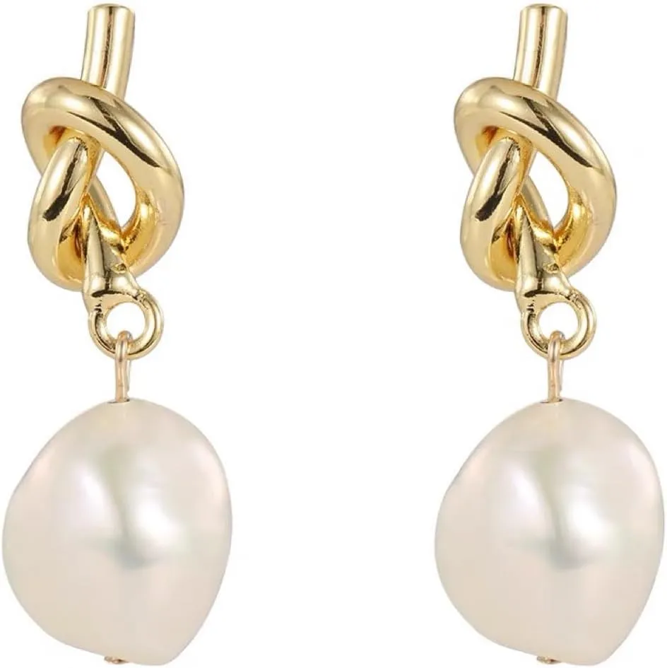 Pearl Drop Earrings Long Pearl Earrings Crystal Wedding Earrings for Brides, Bridesmaid, Bridal Earrings for Wedding Hypoallergenic Elegant Wedding Crystal Pearl Tassel Earrings for Bridal