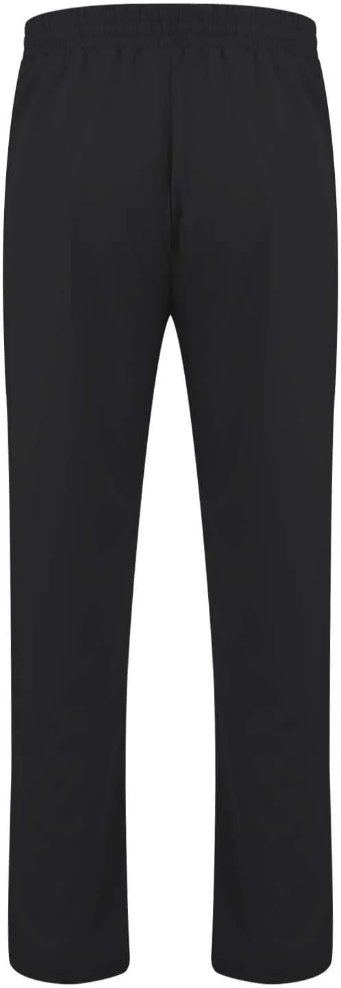 Plain Casual Pants for Men Straight Leg Drawstring Waist Trousers Summer Outdoor Lightweight Slacks with Pockets
