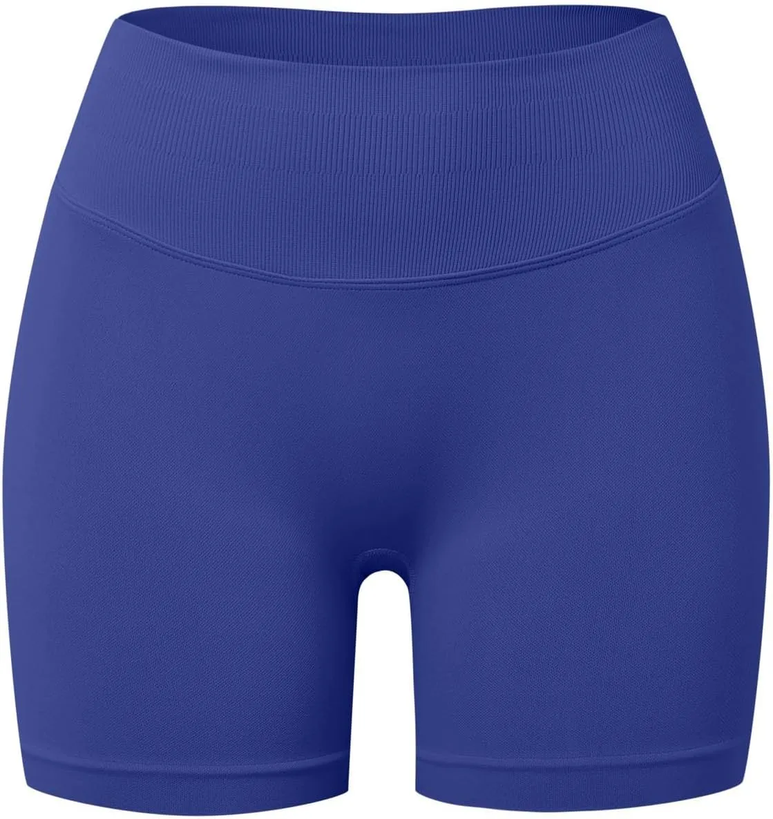 Running Shorts for Women Seamless Scrunch Butt Lifting Yoga Workout Shorts High-Waisted Tummy Control Gym Shorts