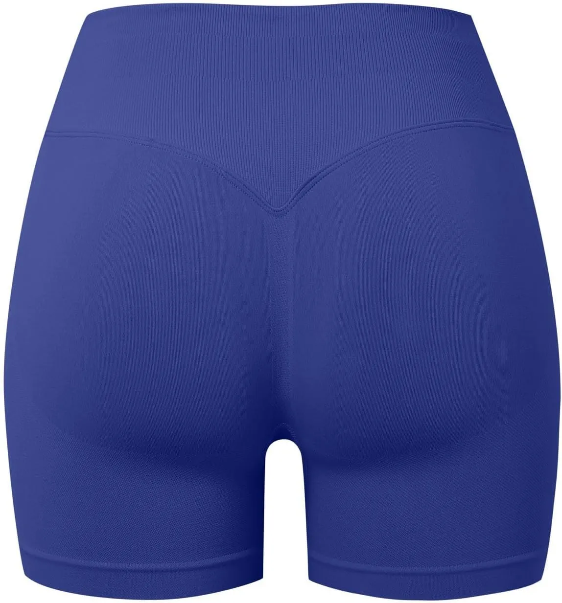 Running Shorts for Women Seamless Scrunch Butt Lifting Yoga Workout Shorts High-Waisted Tummy Control Gym Shorts
