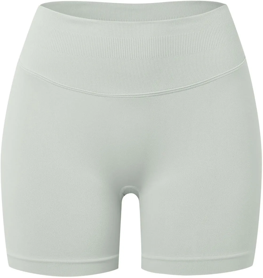 Running Shorts for Women Seamless Scrunch Butt Lifting Yoga Workout Shorts High-Waisted Tummy Control Gym Shorts