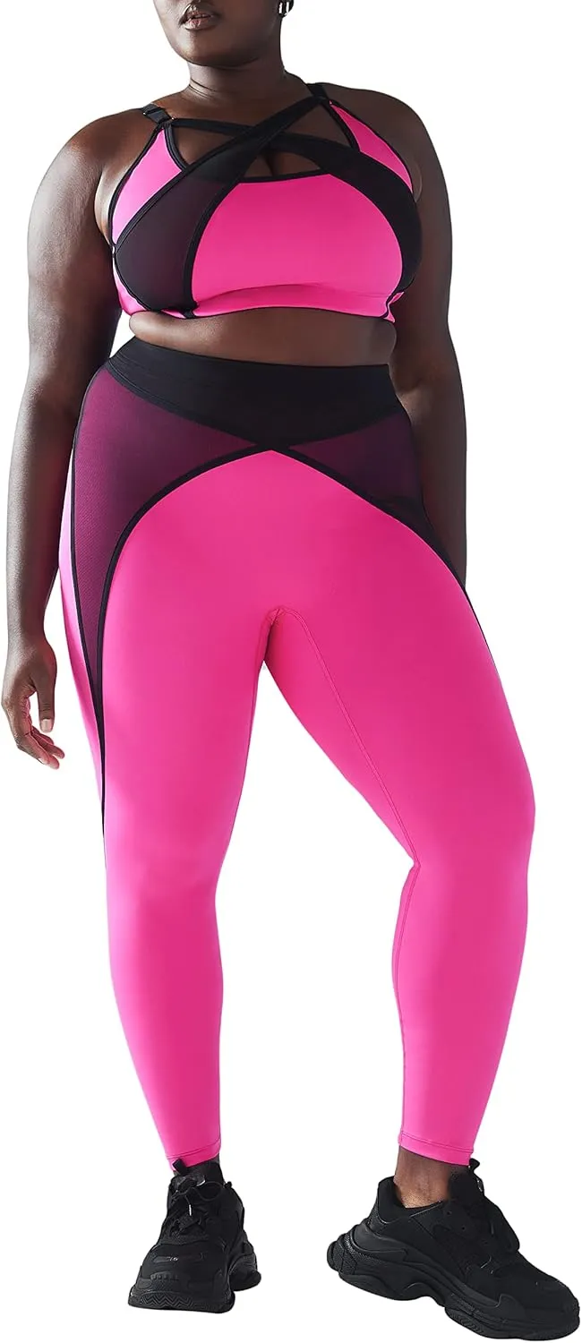 Savage x Fenty Womens X Mesh High-Waist Legging