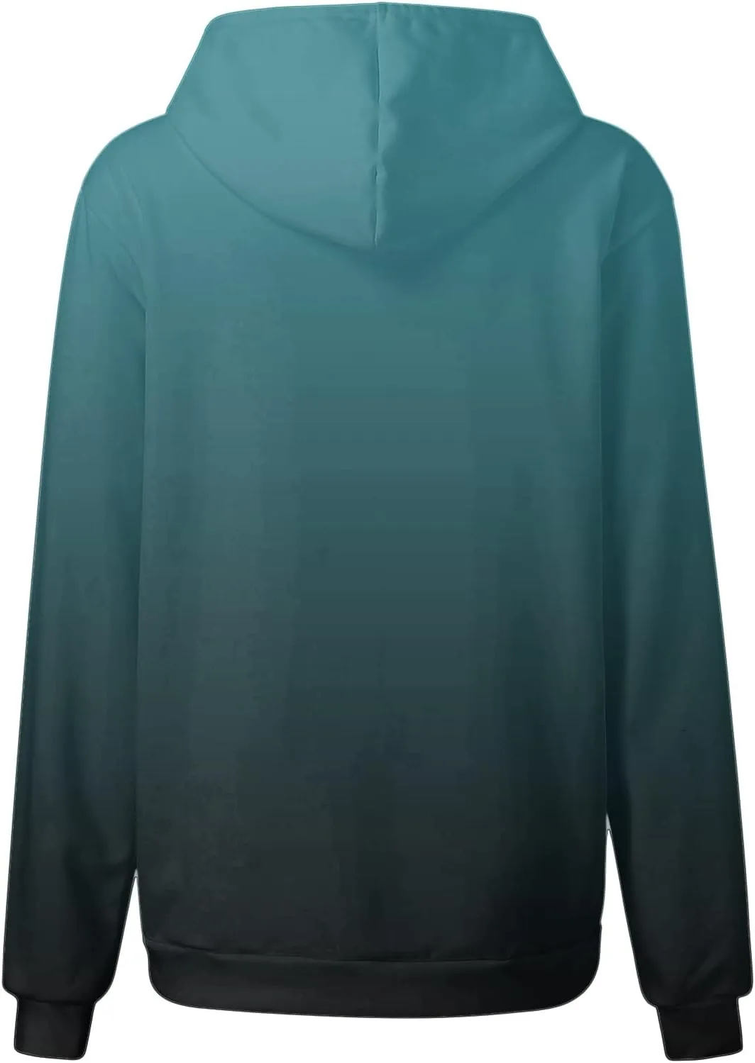 SHAOBGE Oversized Sweatshirt For Women Fall Fashion Long Sleeve Gradient Pullover Casual Loose Graphic Hoodies Y2K Tops