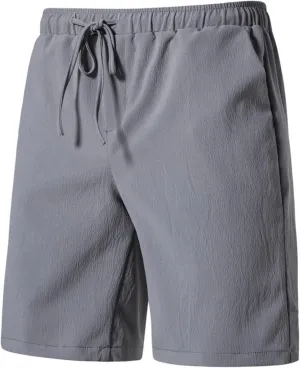 Shorts Men Athletic, Men's Casual Stretch Workout Shorts Fishing Camping Shorts for Men Running Outdoor Travel Short