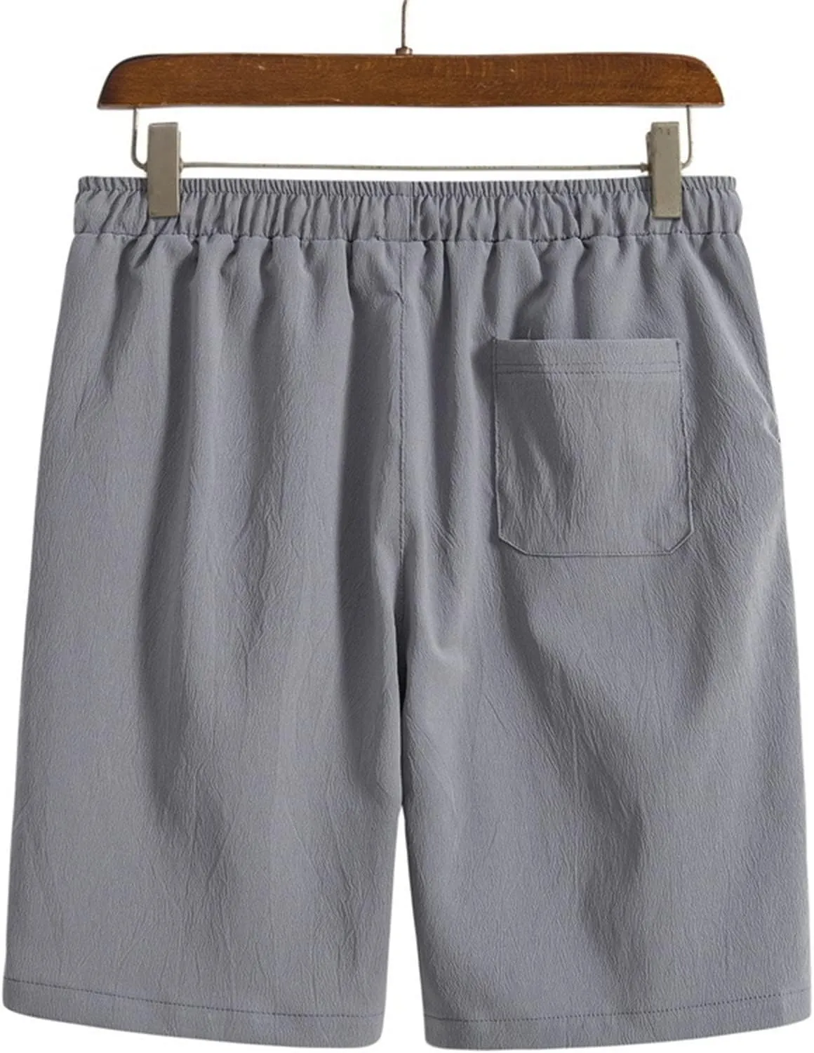 Shorts Men Athletic, Men's Casual Stretch Workout Shorts Fishing Camping Shorts for Men Running Outdoor Travel Short