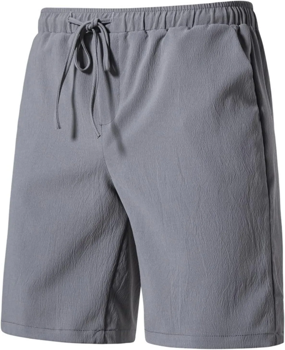 Shorts Men Athletic, Men's Casual Stretch Workout Shorts Fishing Camping Shorts for Men Running Outdoor Travel Short