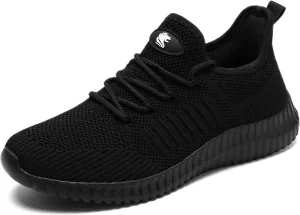 SKTRIP Women's Walking Shoes Lightweight Breathable Flying Woven Mesh Upper Casual Jogging Shoes Ladies Tennis Shoes Workout Footwear Non-Slip Gym Sneakers for Women