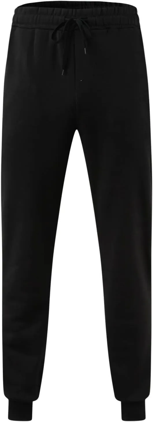 Sweatpants for Men with Pockets Jogger Sweatpants Drawstring Outdoor Trousers with Pockets Men's Cotton Multi-Pockets