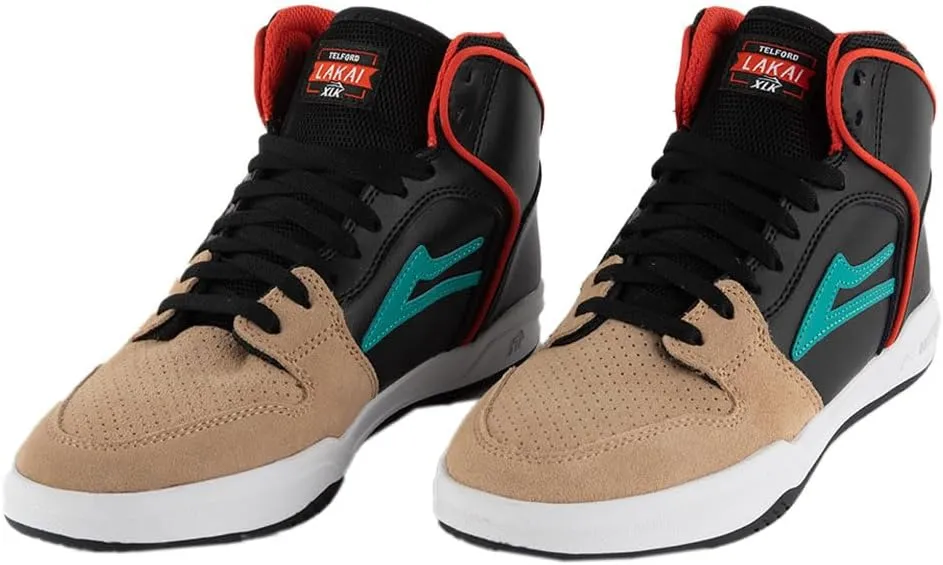 Telford - Tan/Black Leather