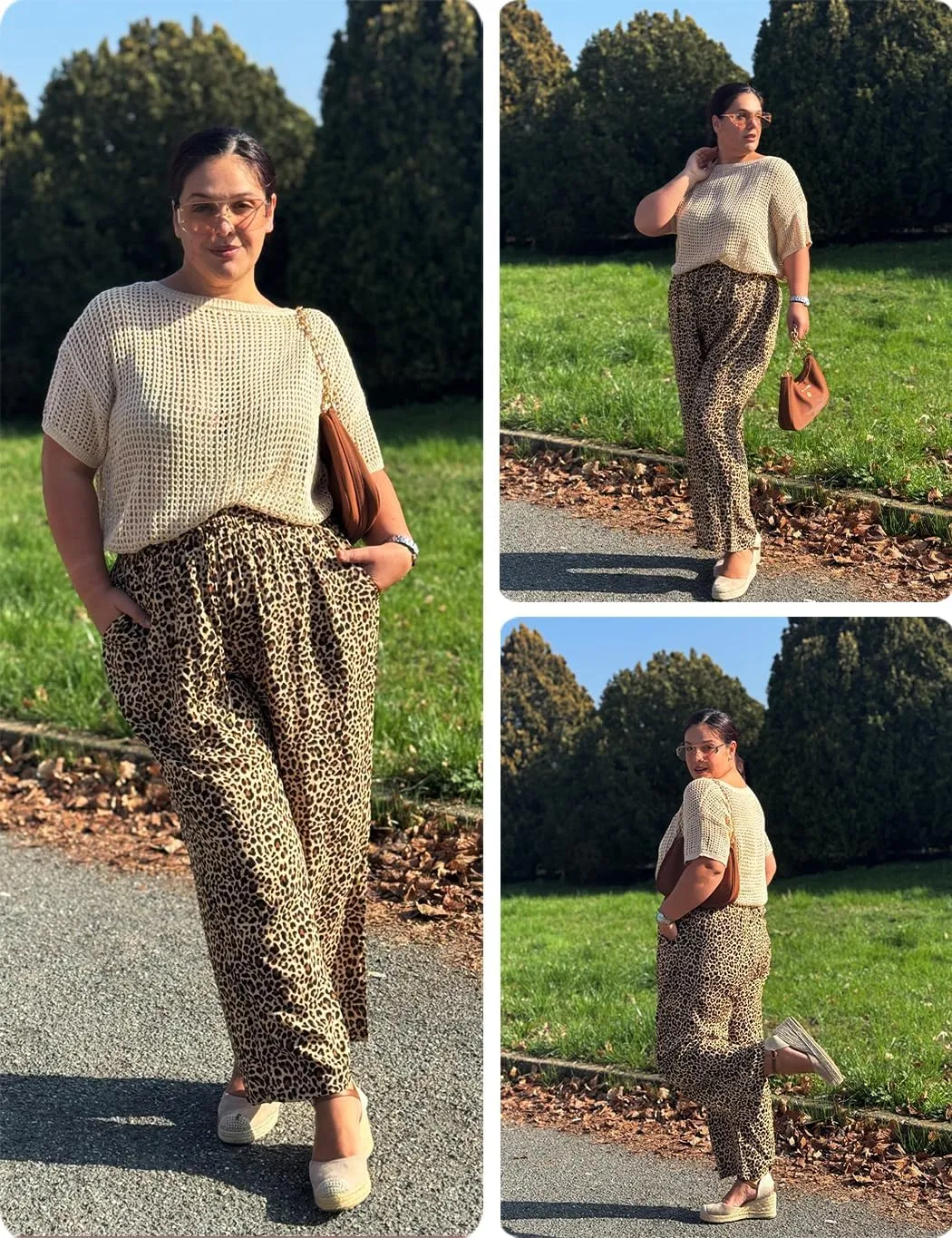 TIYOMI Plus Size Wide Leg Pants for Women Elastic Drawstring Pants High Waisted Lounge Pants XL-5XL