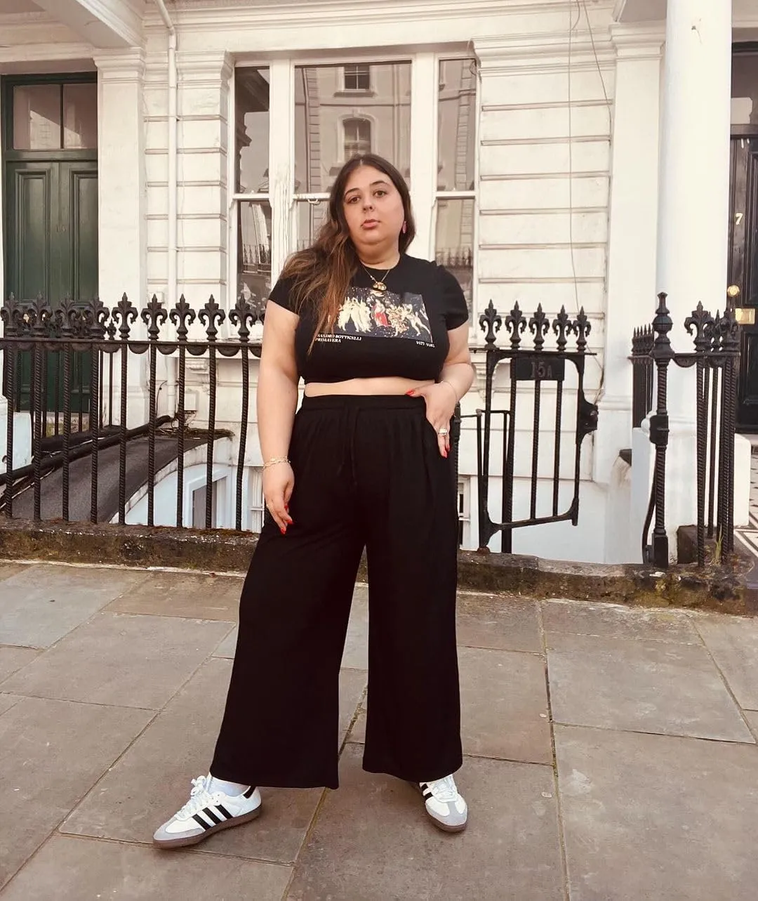 TIYOMI Plus Size Wide Leg Pants for Women Elastic Drawstring Pants High Waisted Lounge Pants XL-5XL