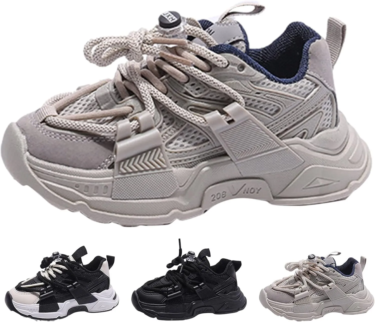 Toddler Tennis Shoes Fashion Spring Summer Children Sports Boys Run Shoes Flat Light Mesh Breathable Toddler Shoes Boys