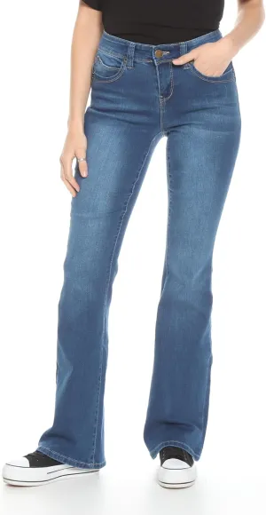 WADOS( Bootcut Jeans for Women, High Waisted, Classic Fit - Stretchy, Comfy Womens High Rise Flare Jeans - Denim Pants