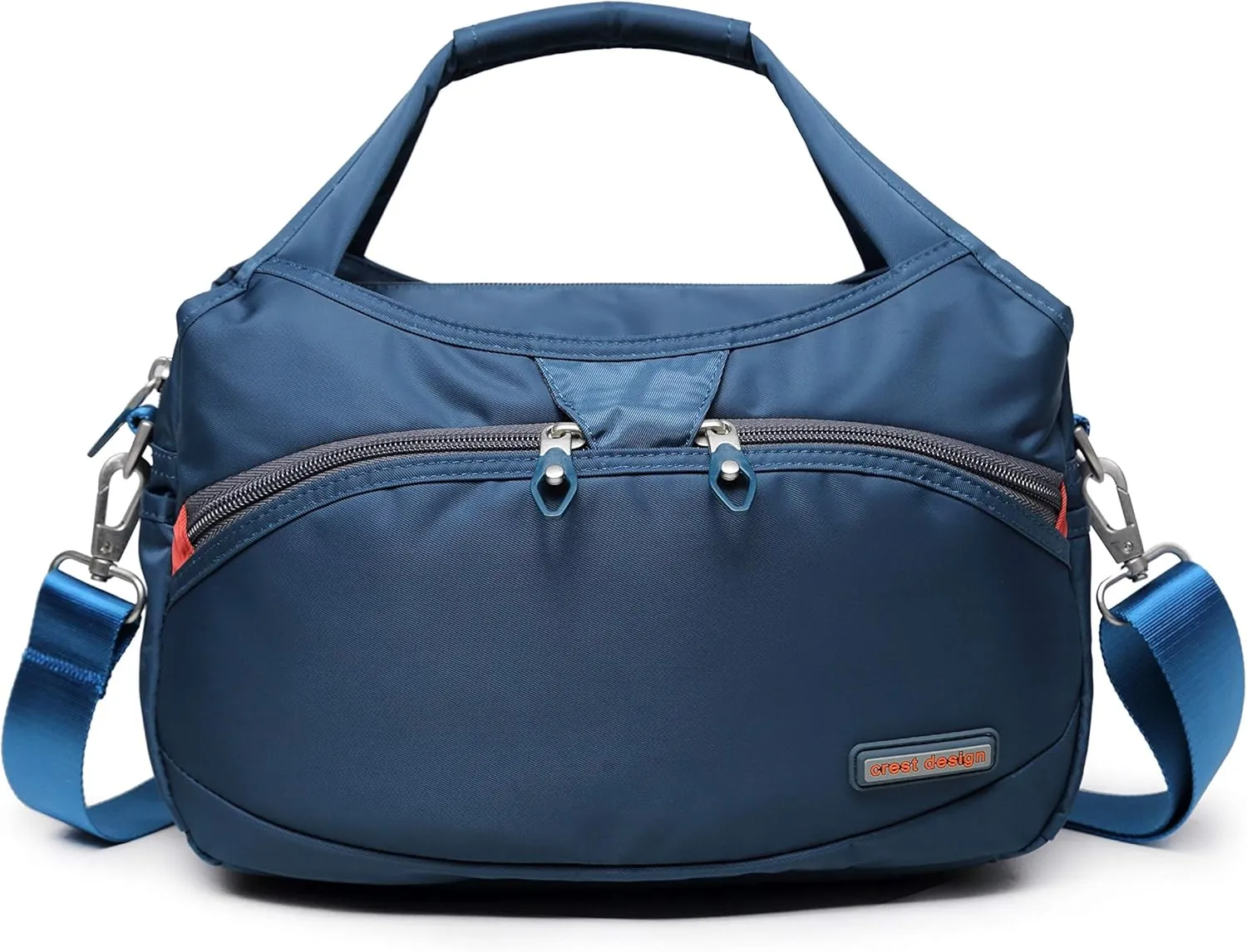 Waterproof Nylon Crossbody Bags for Women Multi-Pocket Shoulder Bag Travel Purse and Handbag