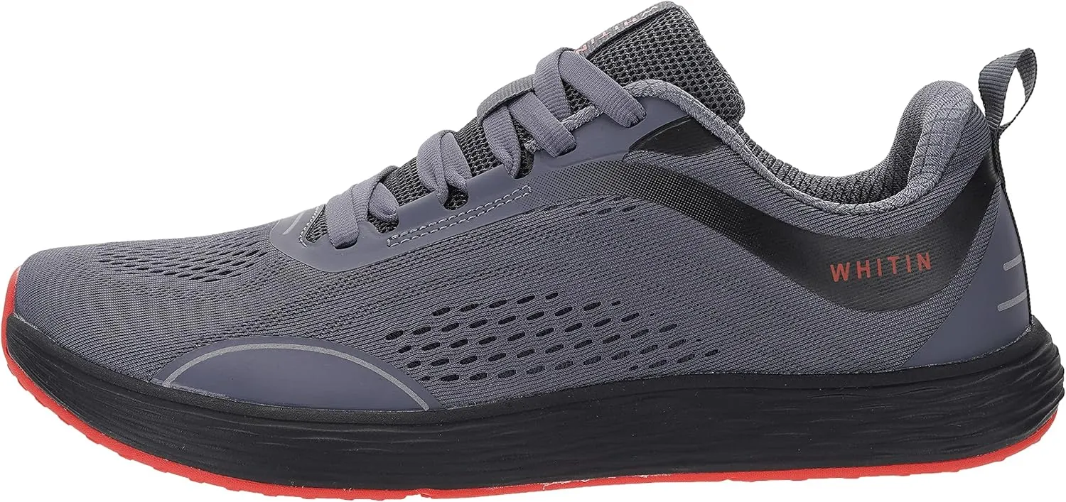 WHITIN Men's Zero Drop Running Shoes   Wide Toe Box