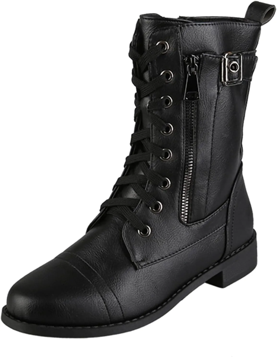 Women's Ankle Boots & Booties Women Booties Low Heel Oxford Boots for Women Womens Hiking Boot Non Slip Slip On Chunky Low Heel Classic Pointed Toe