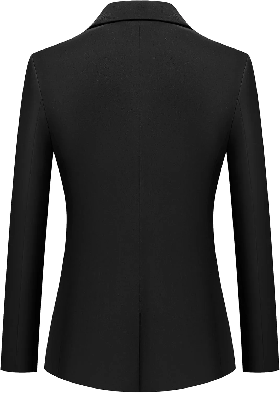 Women's Casual Blazer 2 Buttons Notch Lapel Open Front Long Sleeve Blazers Business Office Work Suit Jackets