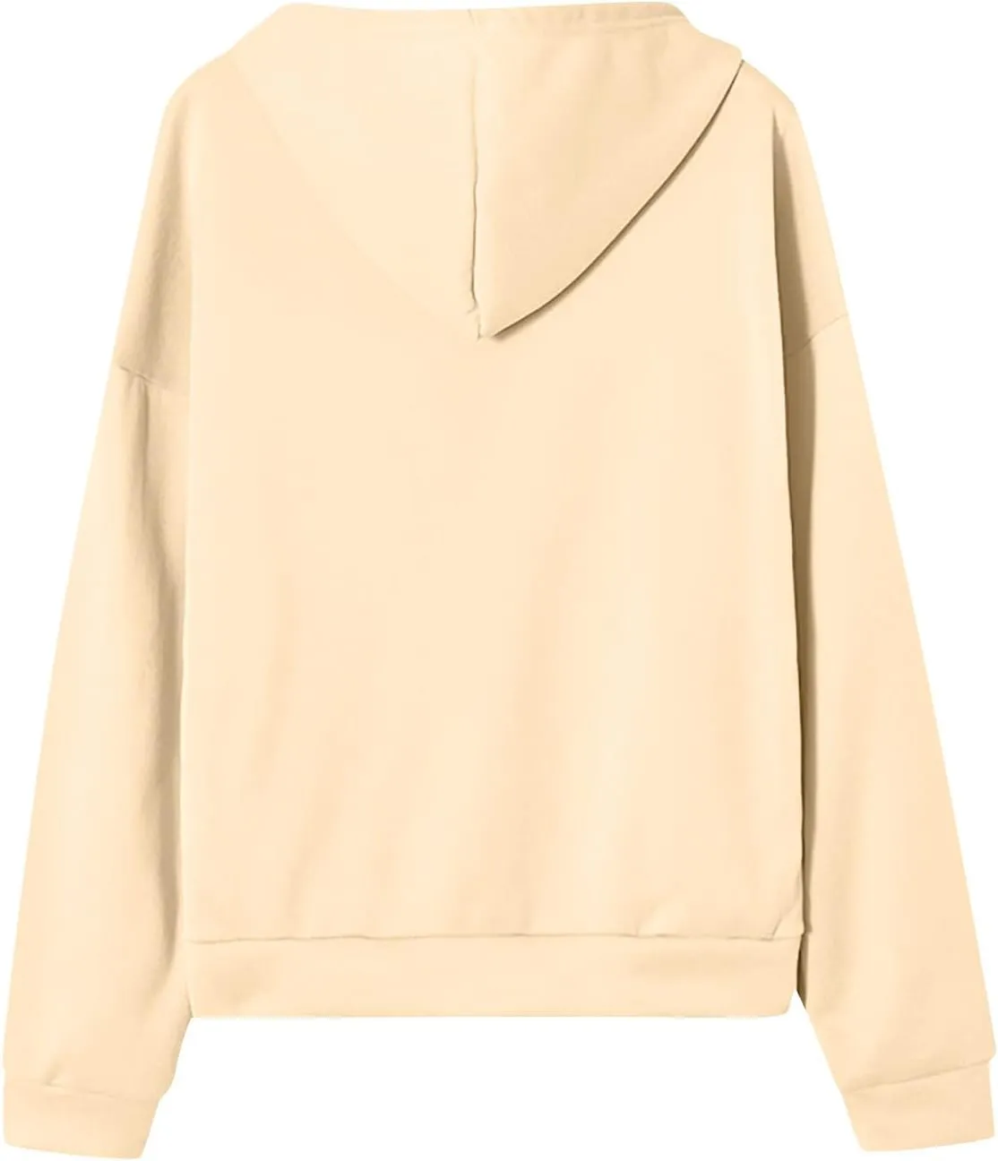 Womens Fashion Hoodies Zipper Oversized Loose Fit Long Sleeve Solid Jackets Soft Sweatshirts
