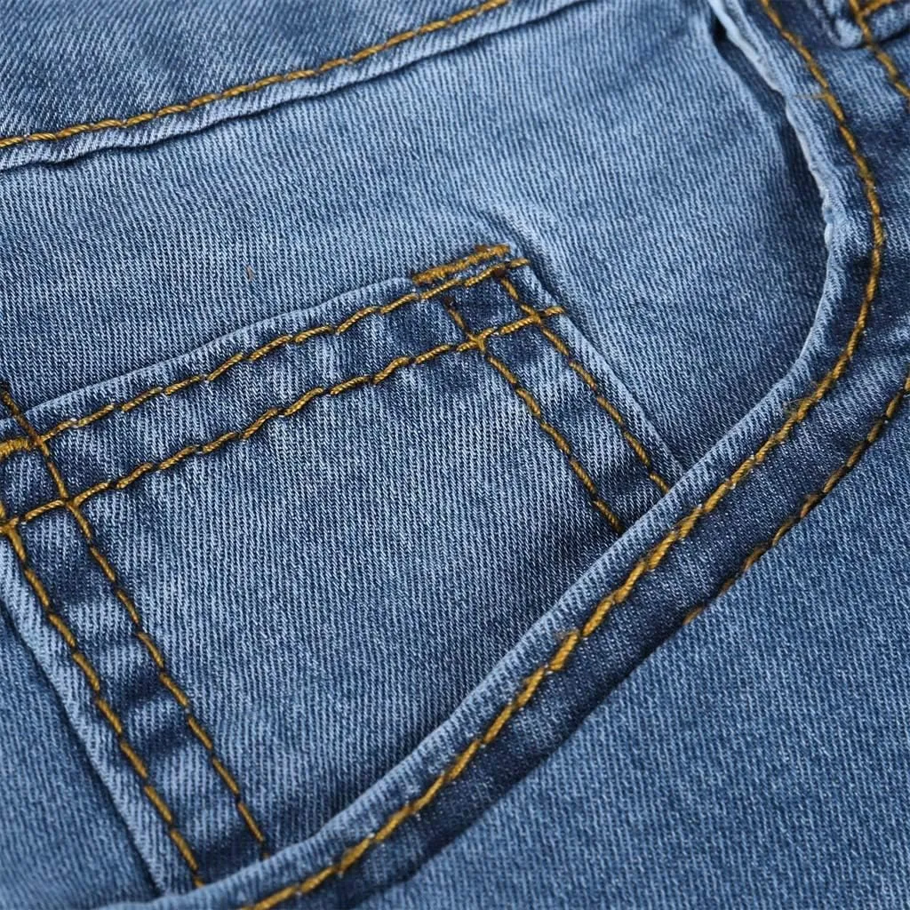 Womens Jean Shorts High Waisted Ripped Denim Jeans Fringed Hole Stretchy Summer Hot Short Pants Frayed Raw Hem Trendy