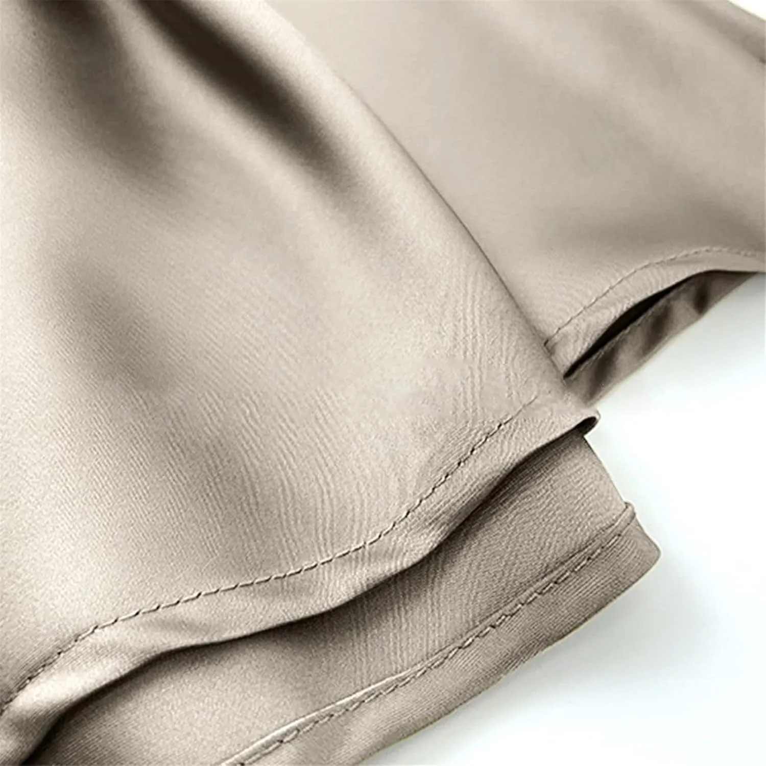 Women's Satin High Waisted Maxi Skirts Hidden Elasticized Waistband A Line Long Skirt Satin Maxi Skirts 2025