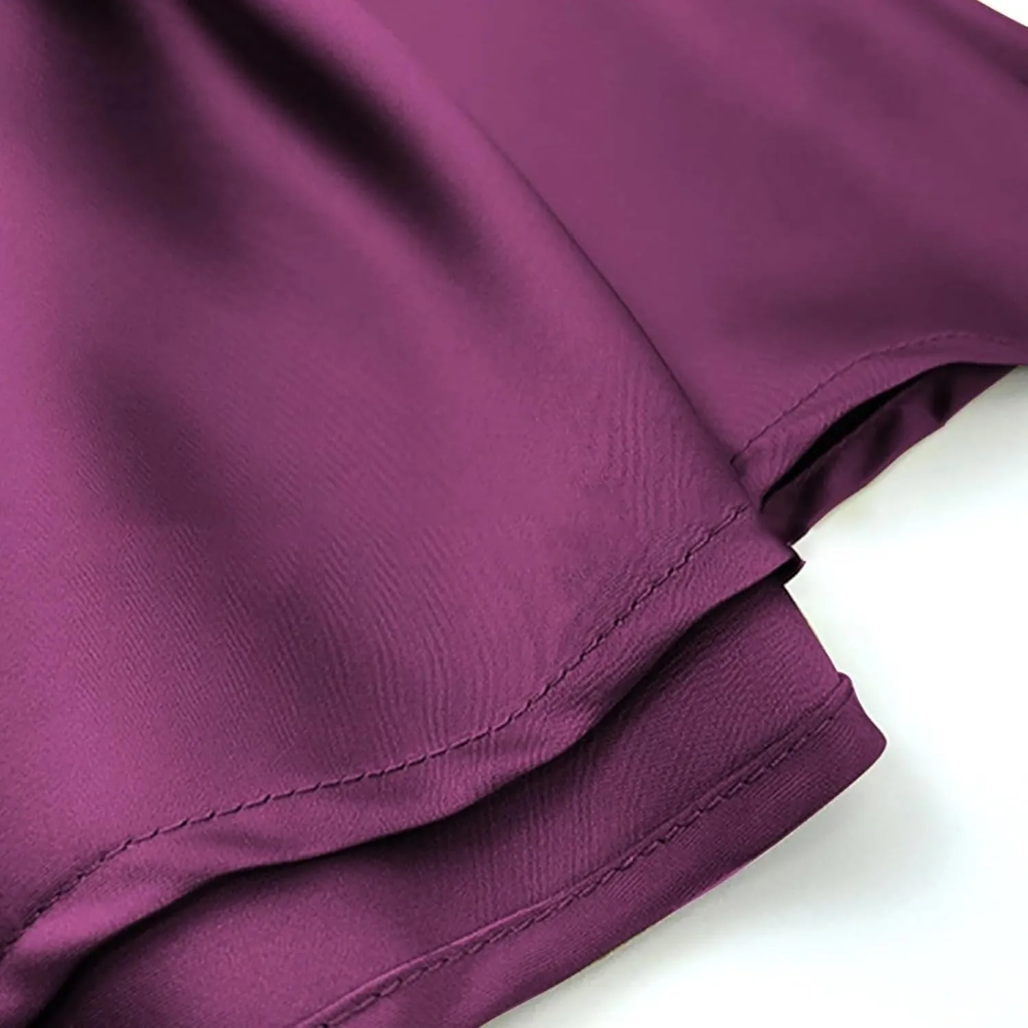 Women's Satin High Waisted Maxi Skirts Hidden Elasticized Waistband A Line Long Skirt Satin Maxi Skirts 2025