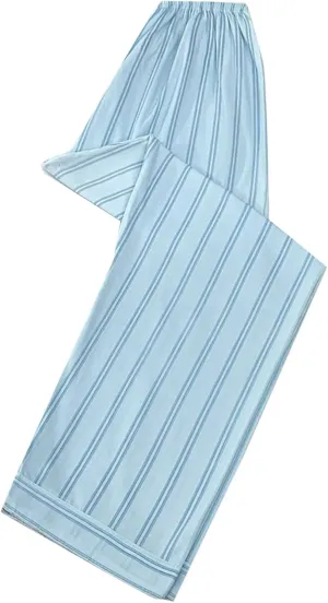 Womens Striped Pajama Pants Comfy Pj Bottoms Soft Printed Lounge Pant Elastic High Waist Homewear Summer Trousers