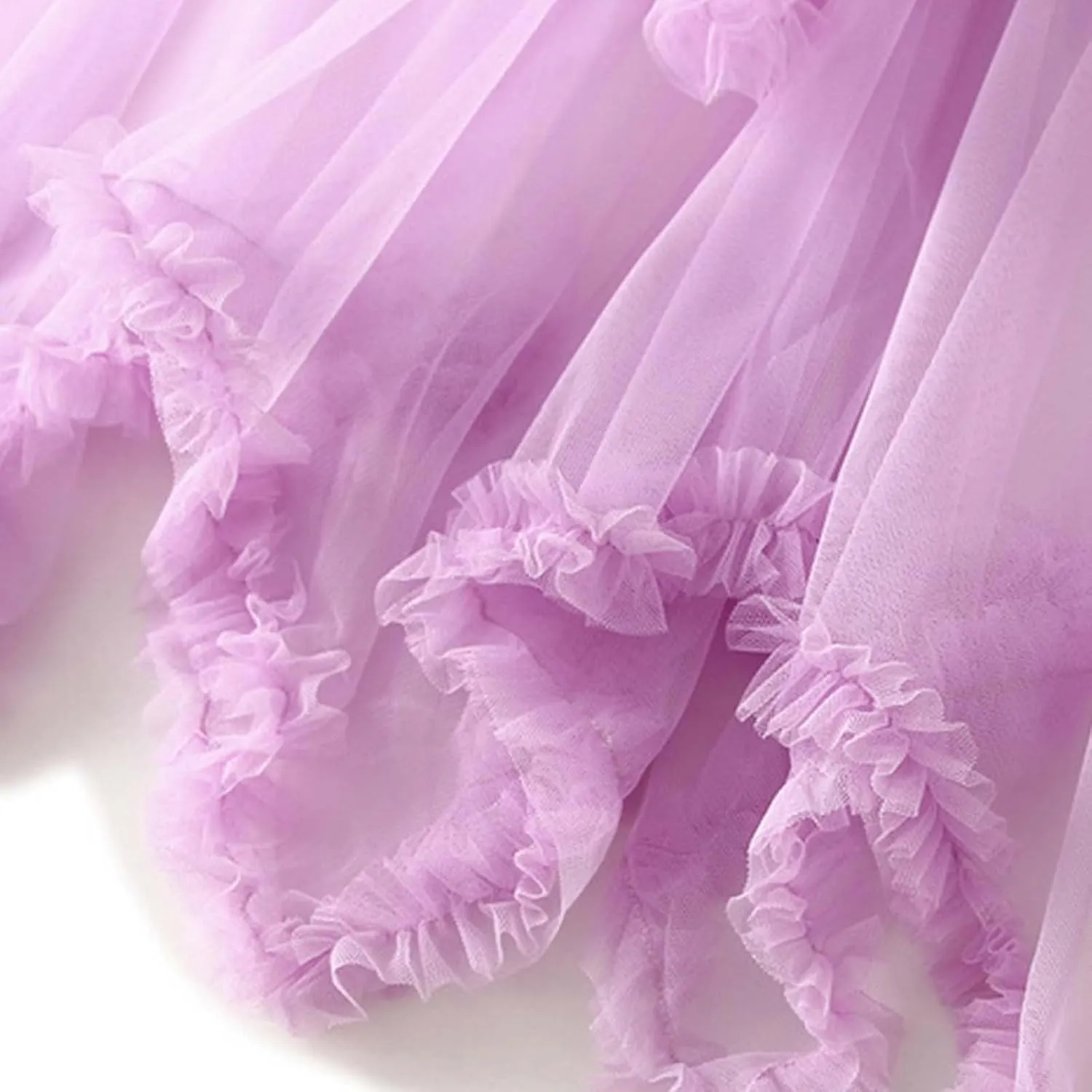 Women's Tulle Skirt,Tutu Skirt,A-Line Mesh Midi Skirtasymmetrical Pleated Elastic High Waist Layered St.
