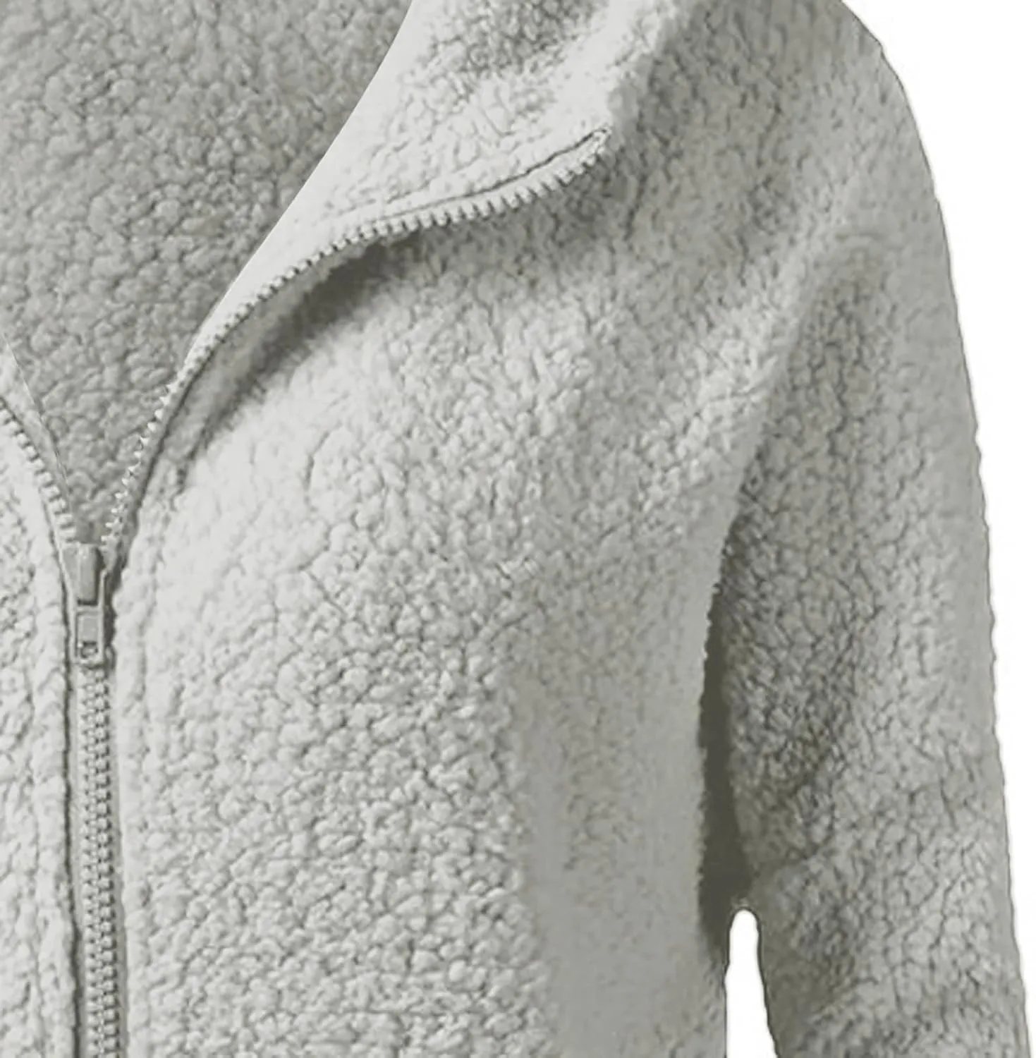 Womens Zip Up Hoodies Lightweight Fleece Lined Fall Winter Coats Comfy Warm Plus Size Sherpa Jackets with Pockets