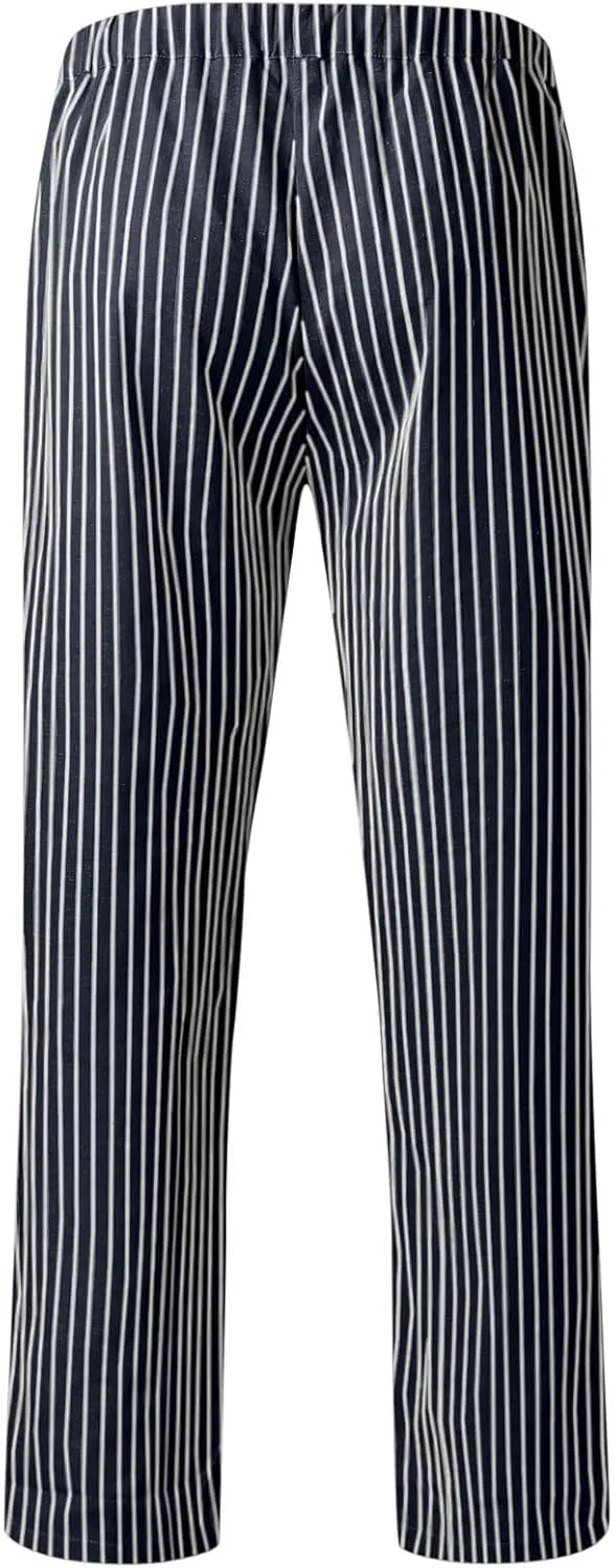 Ymosrh Men's Pants Casual Pants Striped Drawstring Loose Fit Pants Lounge, M-2XL